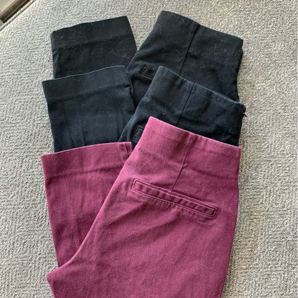 Old Navy High Waisted Pants (3 pack)